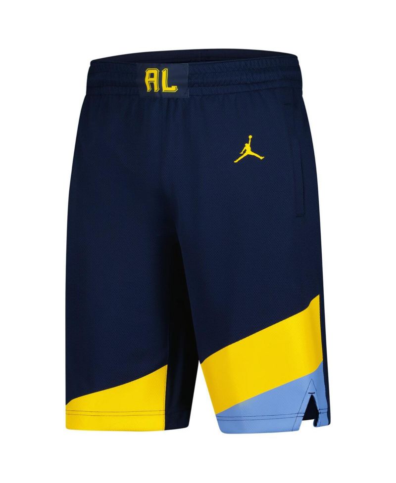Men's Navy Marquette Golden Eagles Replica Basketball Shorts