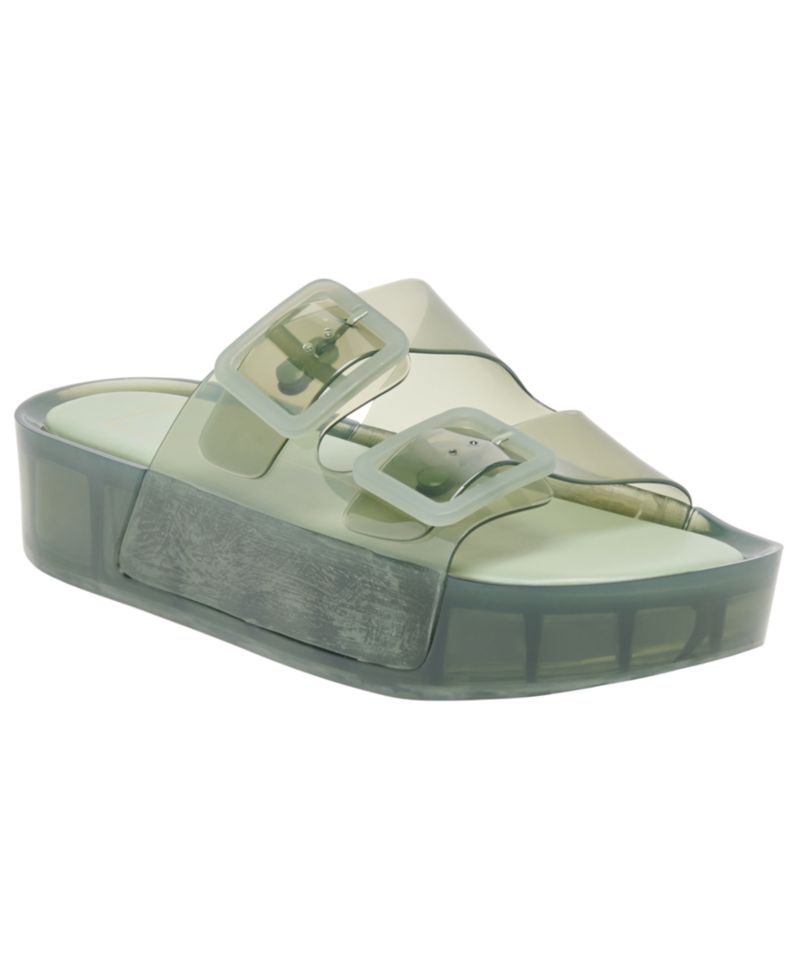Women's Julio X Jelly Double-Band Jelly Footbed Platform Sandals