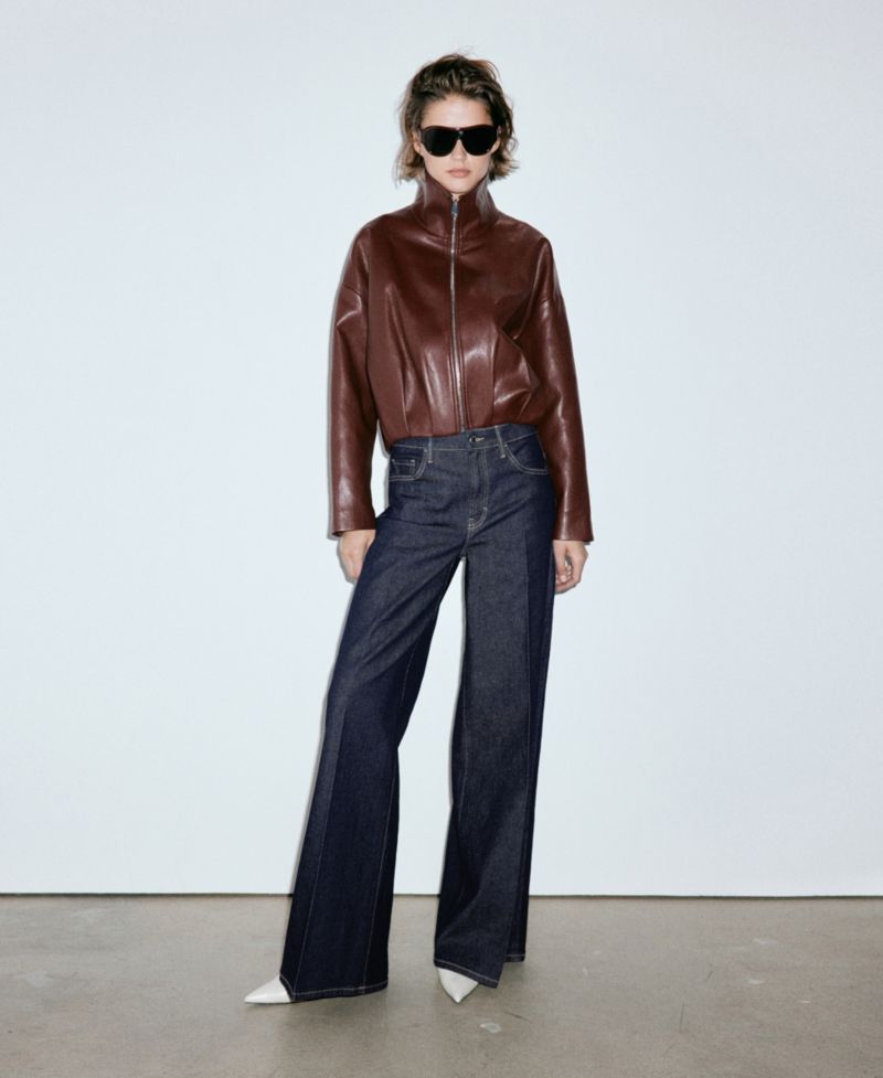 Women's Elise High-Waisted Wide-Leg Jeans