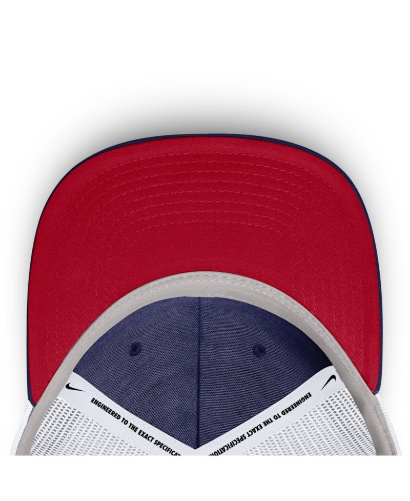 Men's Royal Chicago Cubs Primetime Club Adjustable Trucker Hat