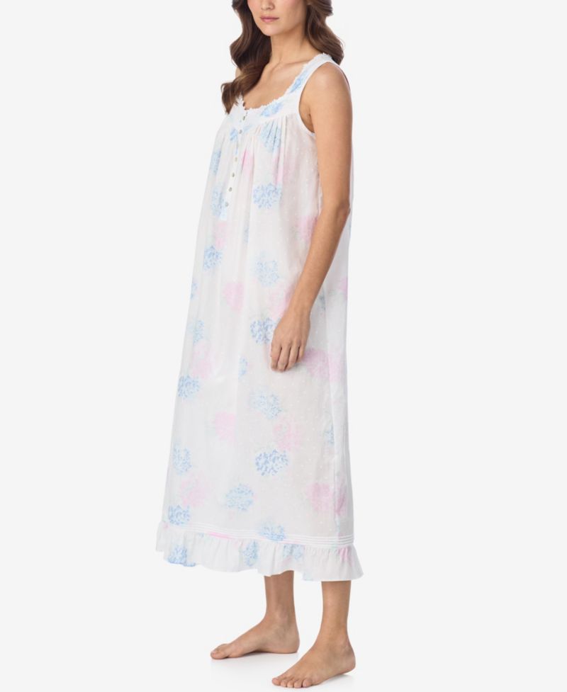 Women's Sleeveless Woven Lawn Ballet Nightgown