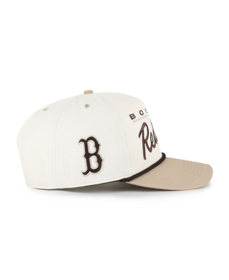 Men's Natural/Tan Boston Red Sox Neutral Terrain Hitch Rope Adjustable Hat