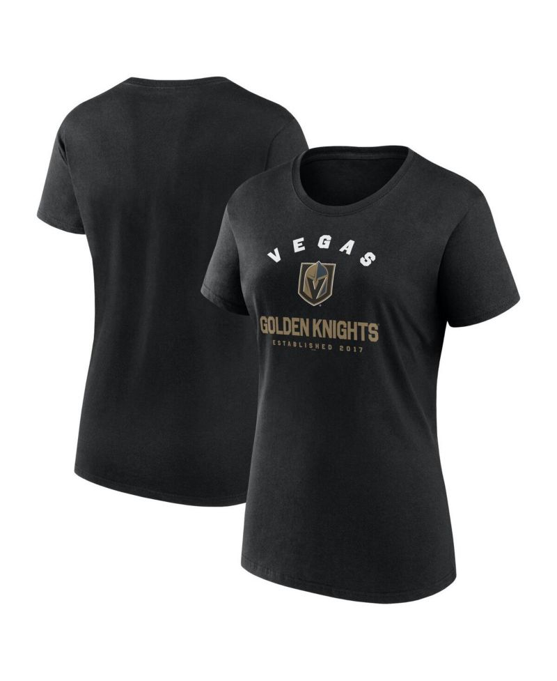 Women's Black Vegas Golden Knights Unrivaled T-Shirt