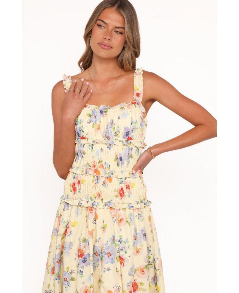 Women's Enola Gather Midi Dress