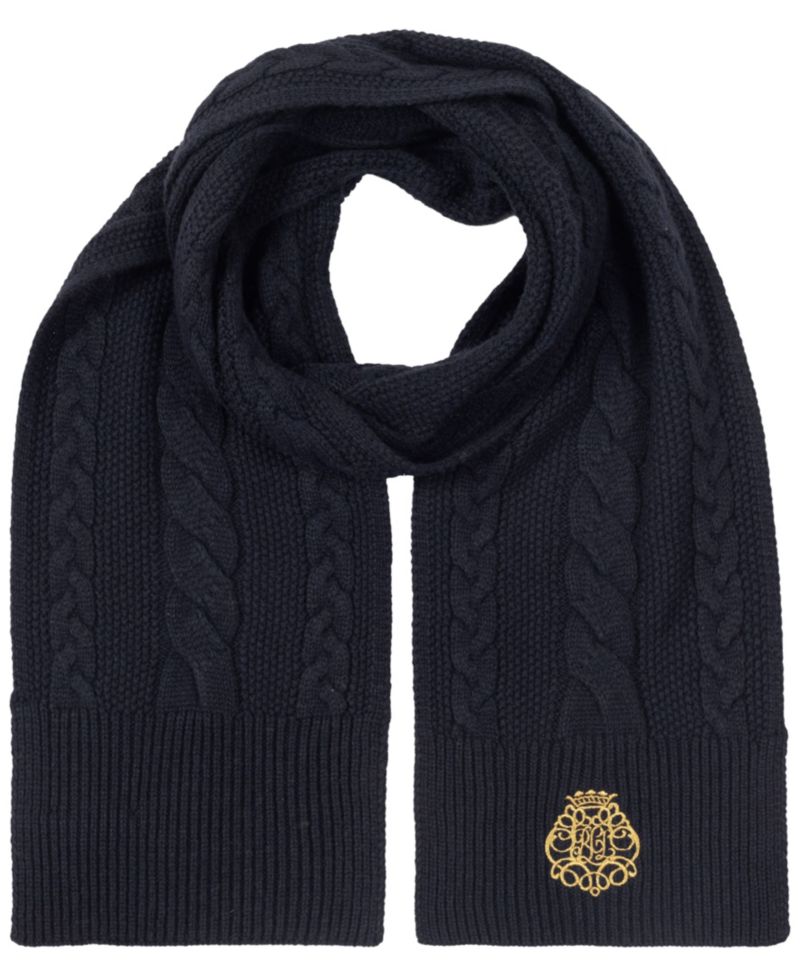 Direct Embroidery Cable Scarf