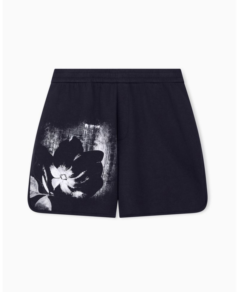 Men's Exposed Flower Fleece Shorts