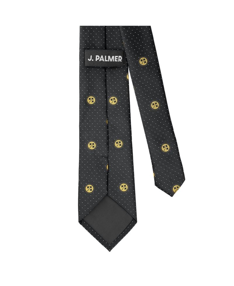 Men's Pittsburgh Steelers Game Day Polka Dot Tie