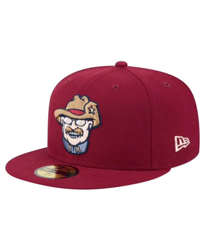 Men's Burgundy Frisco RoughRiders Authentic Collection 59FIFTY Hat