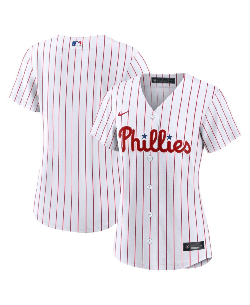 Women's White Philadelphia Phillies Home Replica Jersey