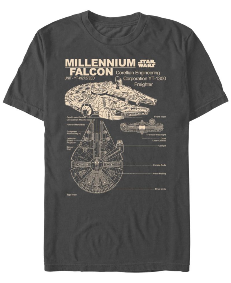 Men's Corellian Freighter Short-Sleeve T-Shirt