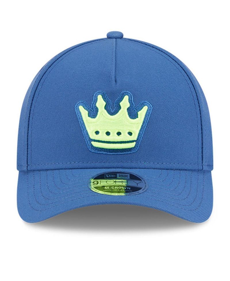 Men's Blue Charlotte FC 2025 Jersey Hook 9FORTY M-Crown Adjustable Hat