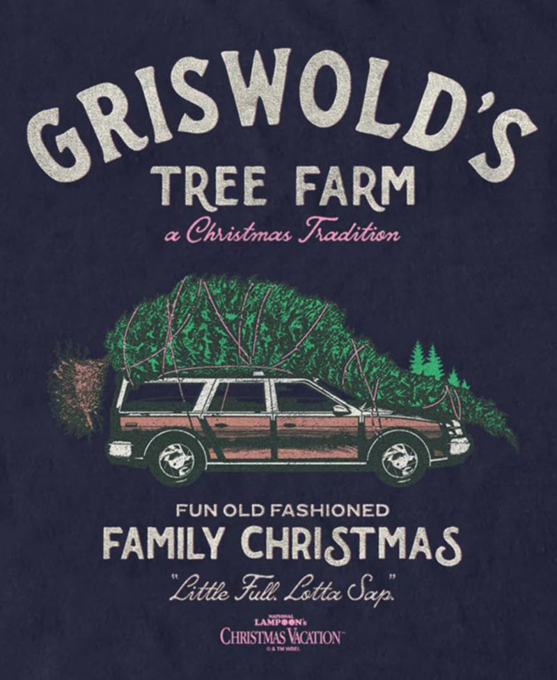Men's Griswold Holiday Christmas Graphic T-Shirt