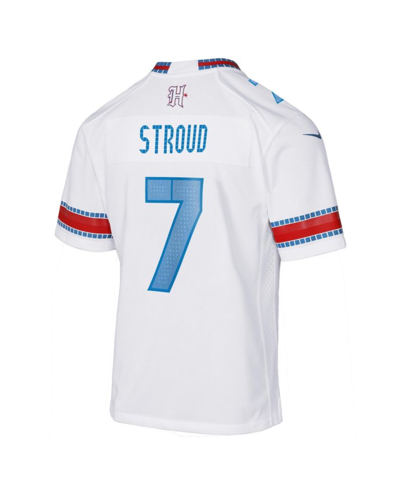 Big Boys and Girls C.J. Stroud White Houston Texans 2026 Rivalries Collection Game Jersey