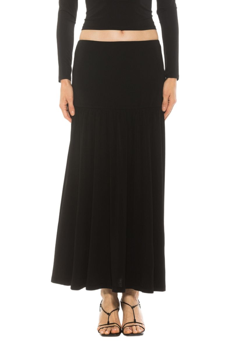 Women's Lia Shirred Maxi Skirt