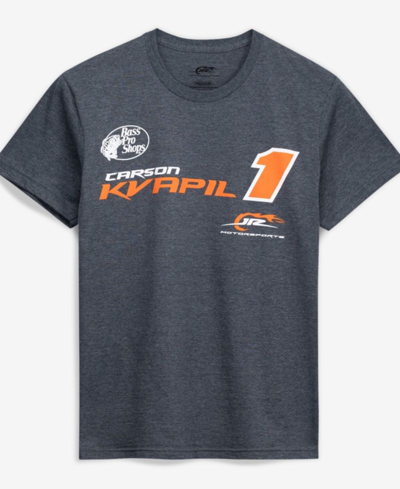 Men's Heather Gray Carson Kvapil Lifestyle T-Shirt
