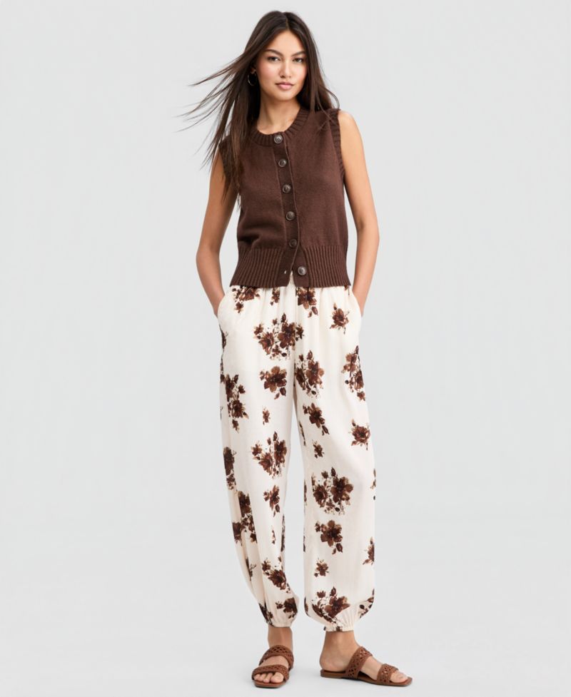 Women's Drawstring Balloon Pants