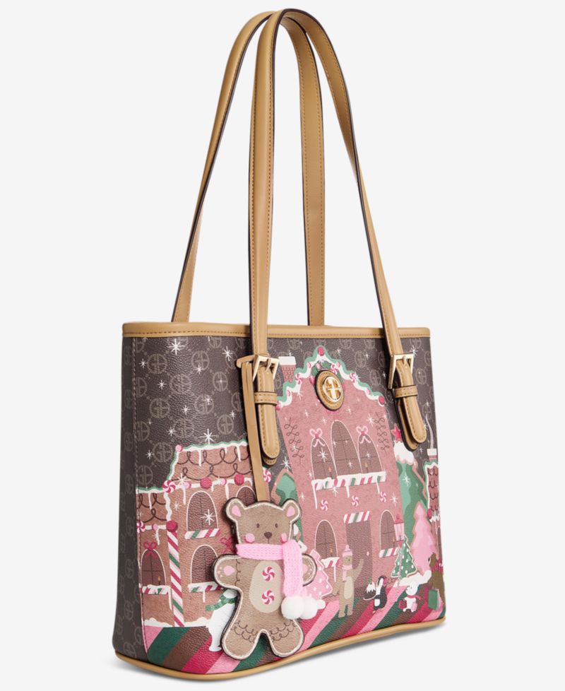 Gingerbread Bears Tulip Tote
