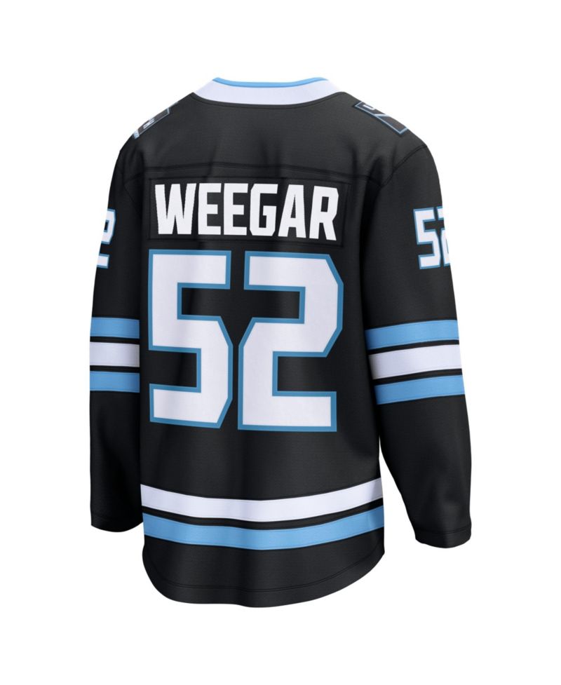 Men's MacKenzie Weegar Black Utah Mammoth Home Breakaway Jersey