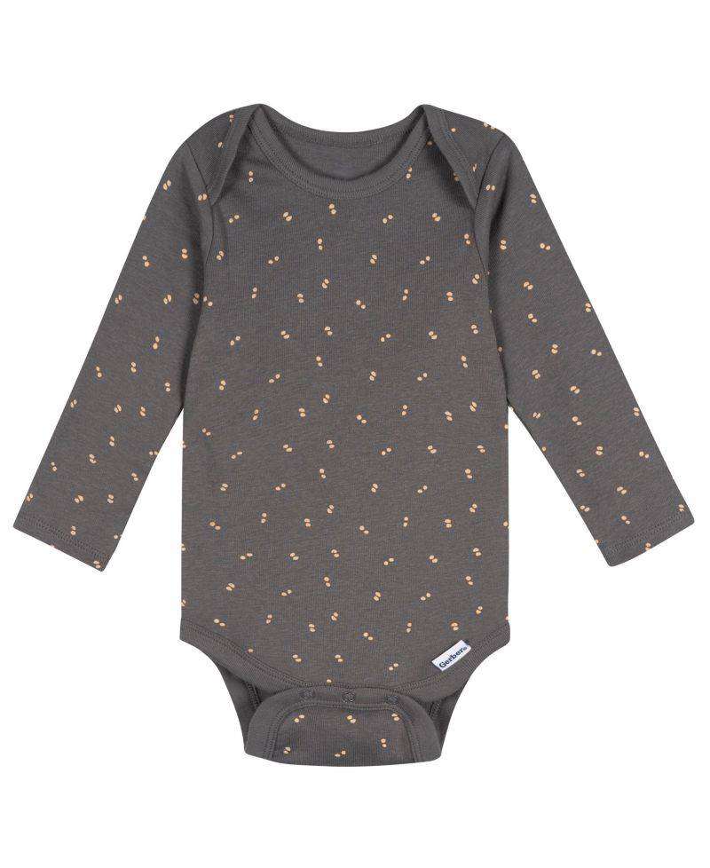 Baby Neutral 5-Pack Long Sleeve Bodysuits.