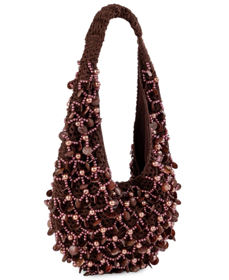 Ariel Knit Medium Hobo Handbag