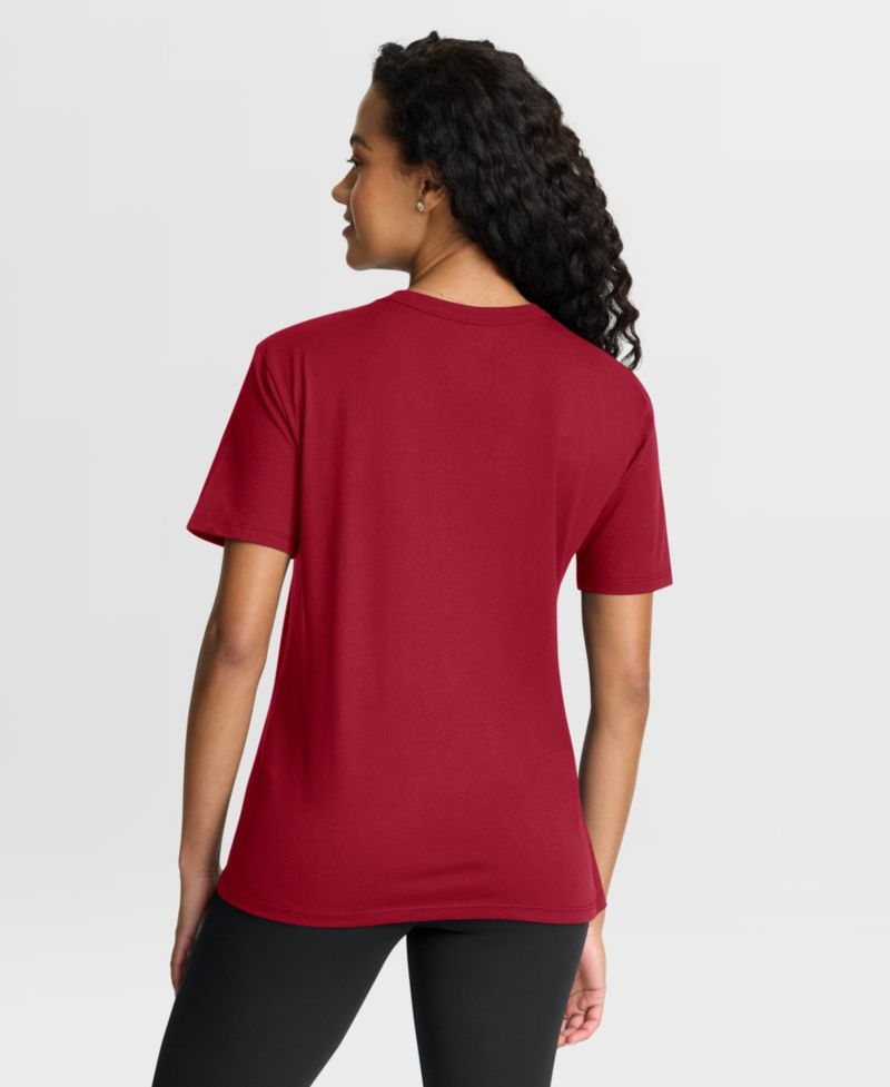 Women's San Francisco 49ers Fade Legacy Relaxed-Fit T-Shirt