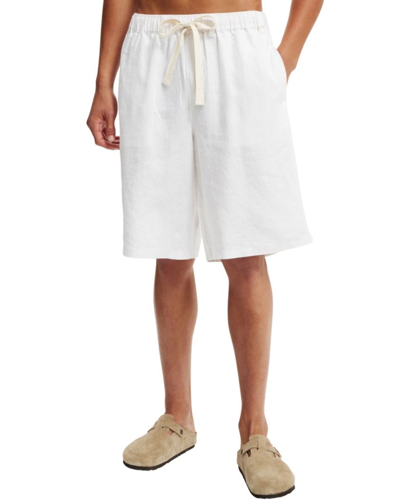 Men's Baggy Linen Shorts