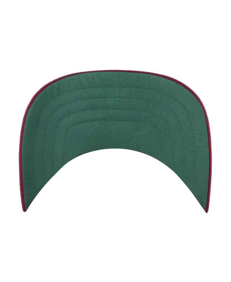 x Rawlings Men's Burgundy Philadelphia Phillies Pinstripe Hitch Adjustable Hat