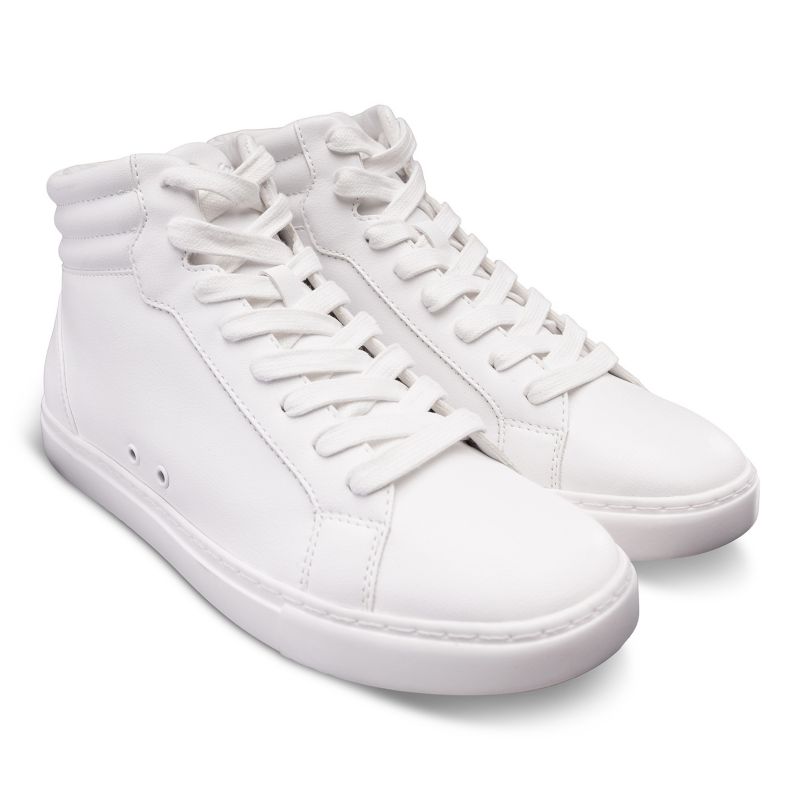Men's White High-top Sneaker