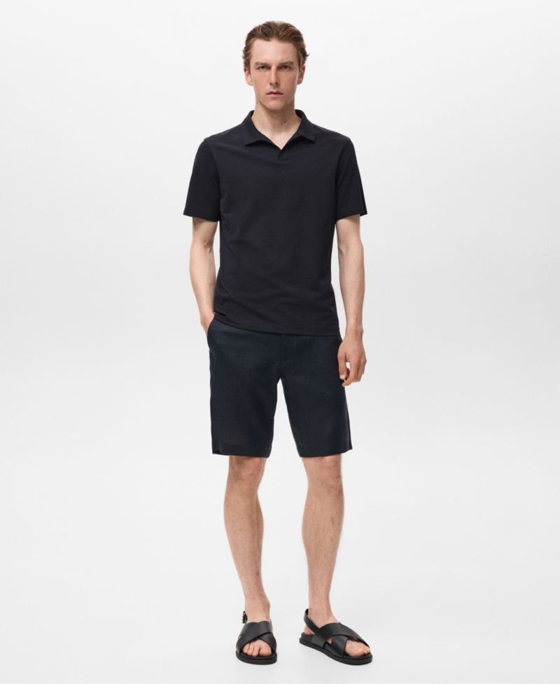 Men's Cotton Pique Polo Shirt