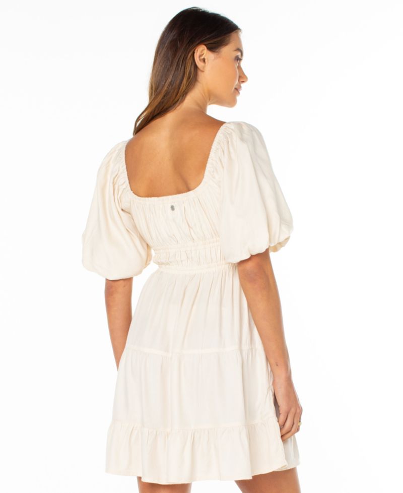 Women's Sunset Oasis Square Neck Dress