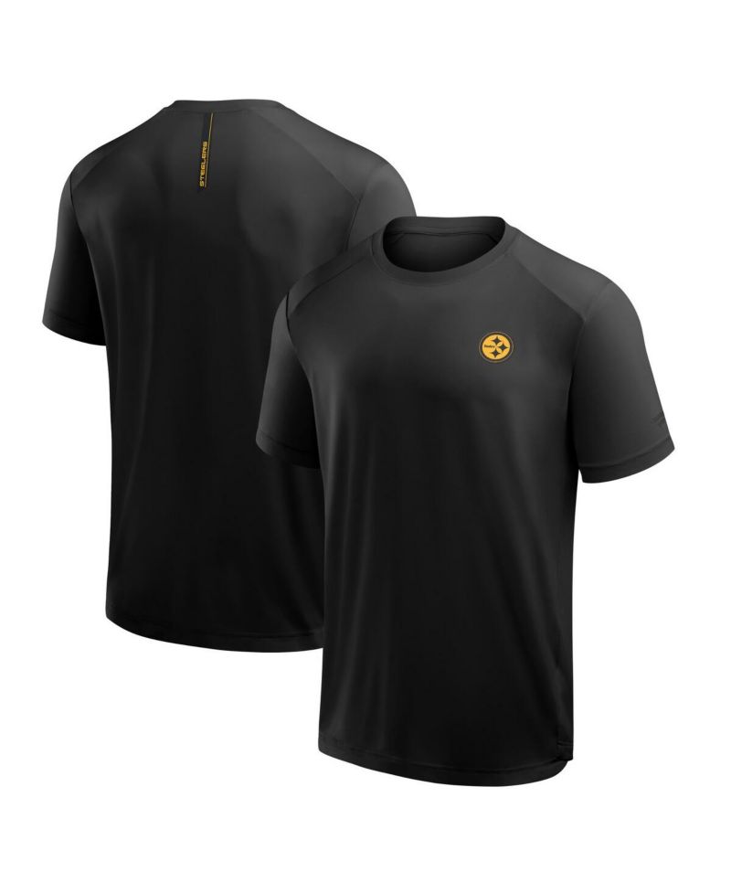 Men's Black Pittsburgh Steelers Front Office Move Mono T-Shirt