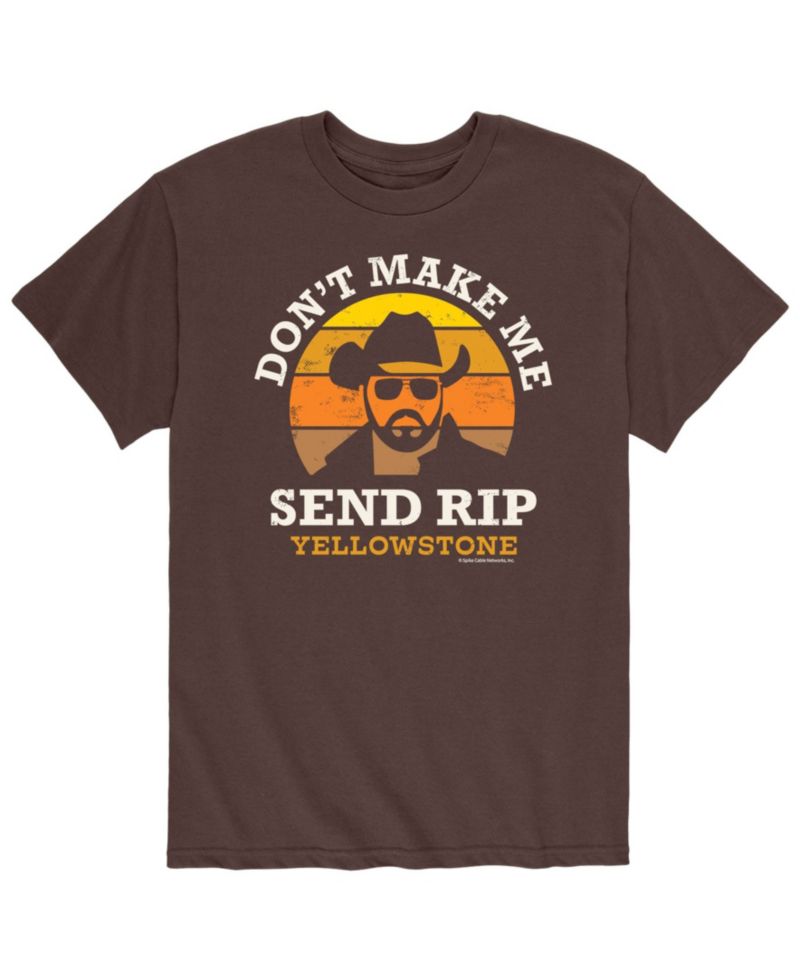 Men's Yellowstone Don't Make Me Send RIP T-shirt