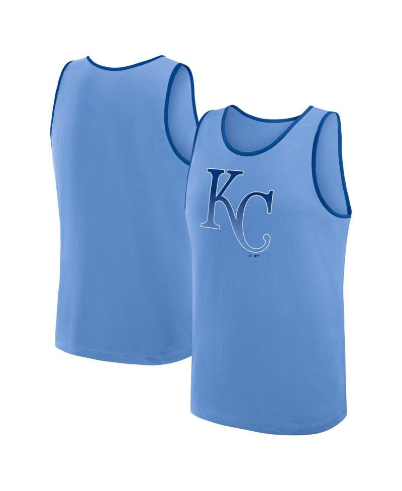 Men's Light Blue Kansas City Royals Unmatched Success Tank T-Shirts