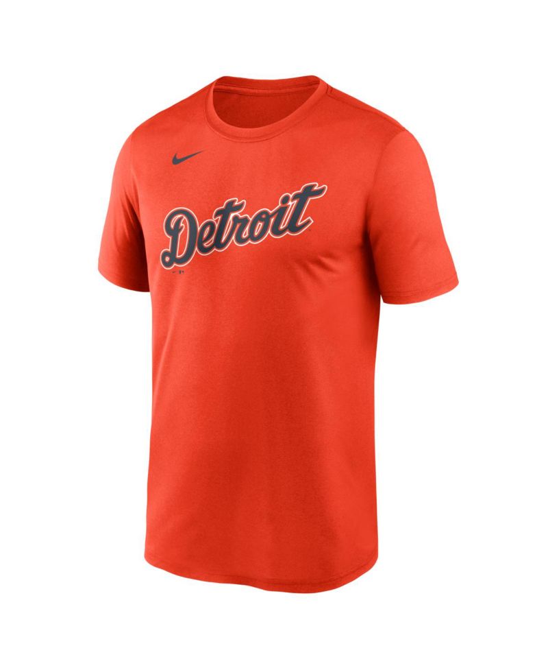 Men's Orange Detroit Tigers New Legend Wordmark Dri-FIT T-Shirt
