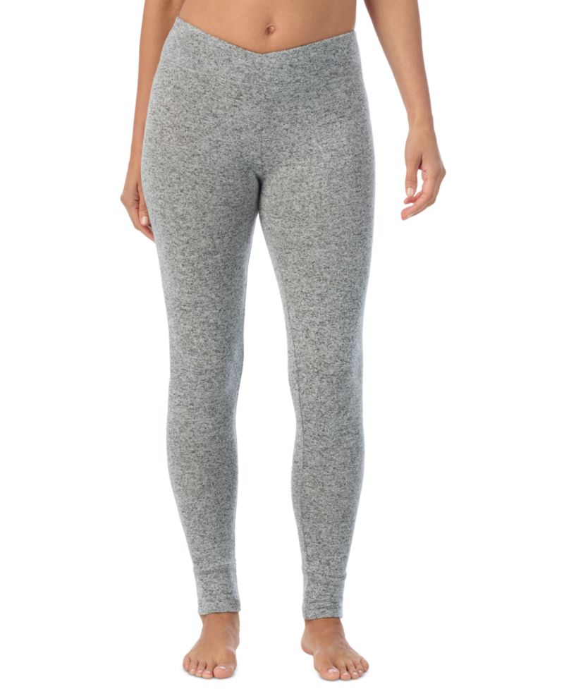 Women's Softknit Sweater-Knit Pull-On Ankle Leggings