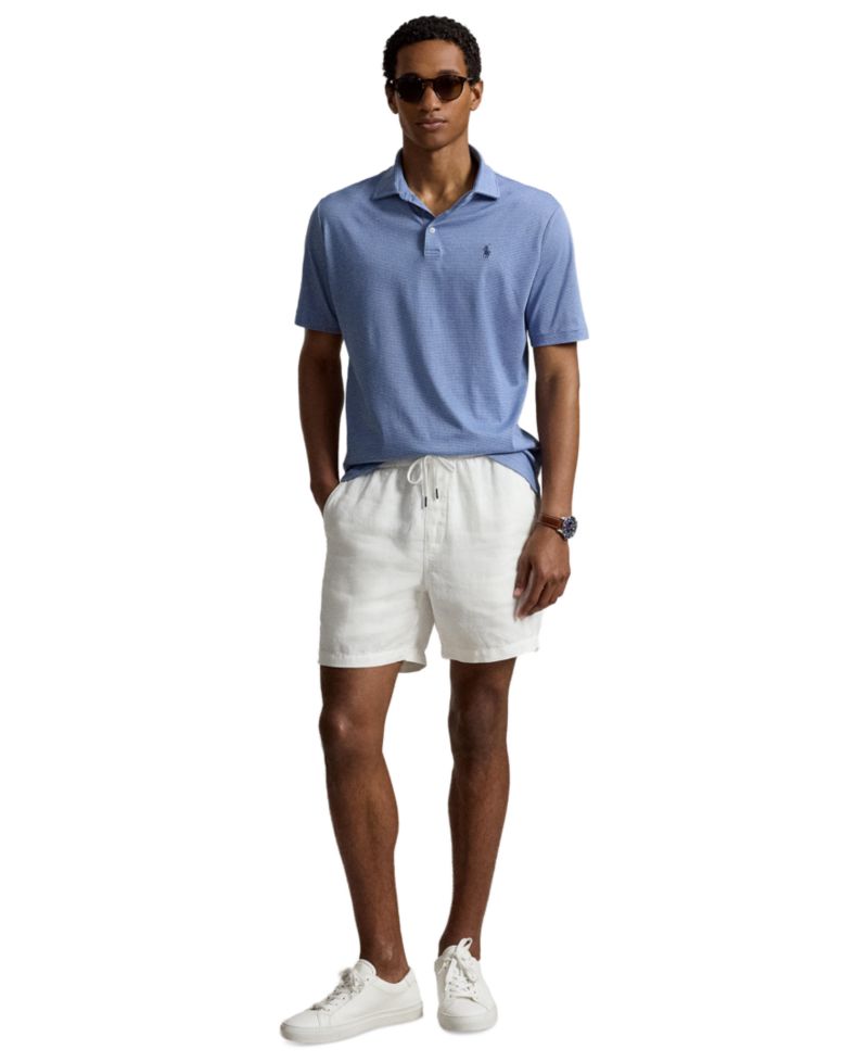 Men's Custom Slim-Fit Soft Cotton Polo Shirt