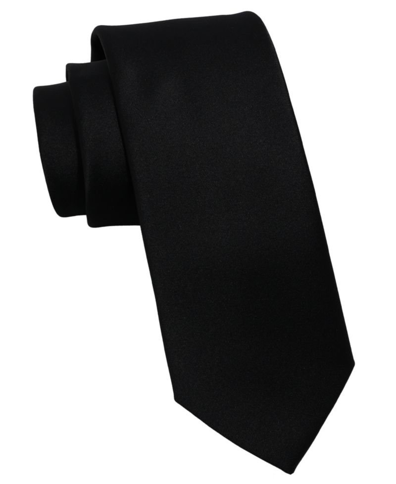 Men's Shine Solid Satin Tie