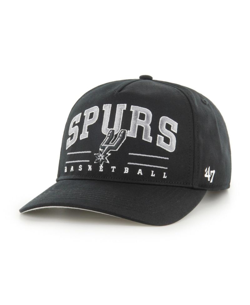 Men's Black San Antonio Spurs Roscoe Hitch Adjustable Hat