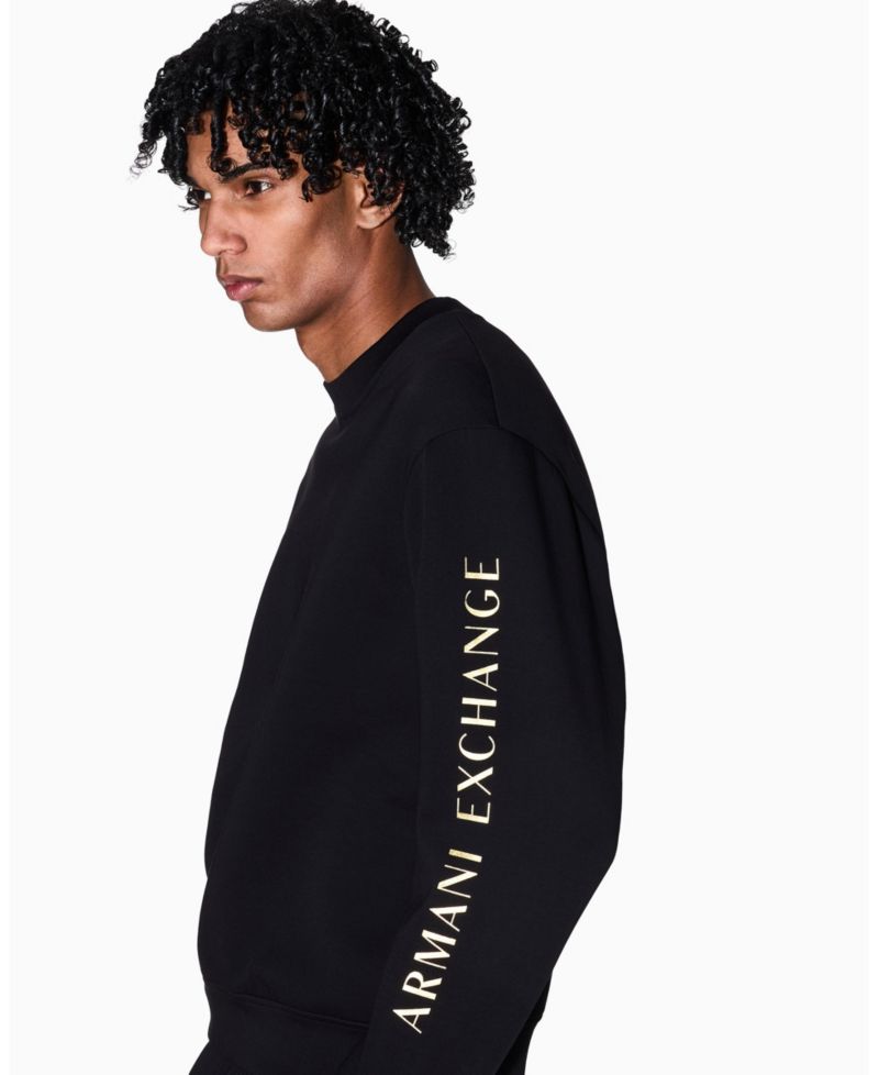 Men's Lunar New Year Back Graphic Crew Neck Sweatshirt