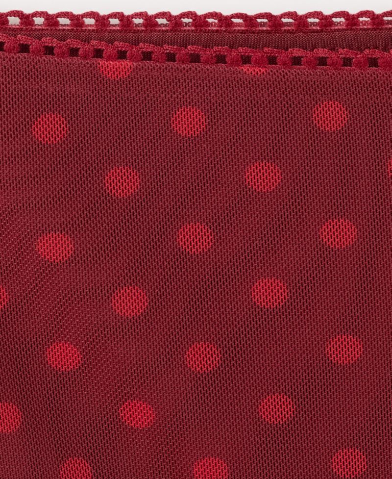 Women's Polka-Dot-Printed Tulle Skirt