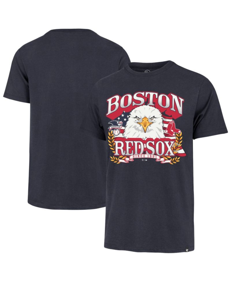 Men's Navy Boston Red Sox Americana Eagle T-Shirt