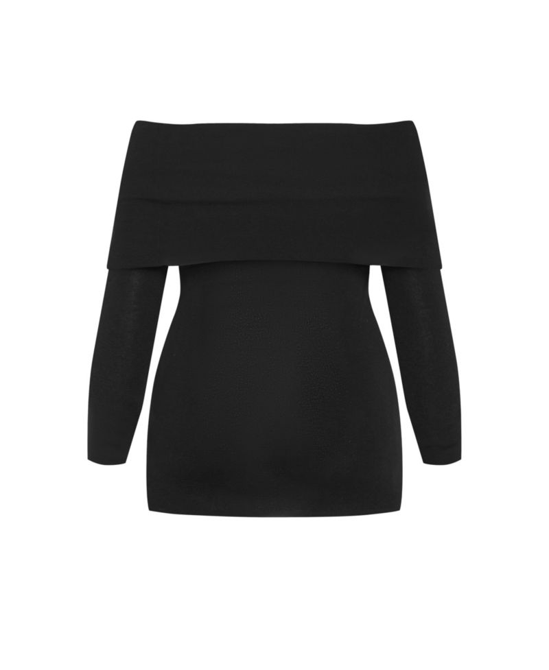 Plus Size Florence Off Shoulder Jumper
