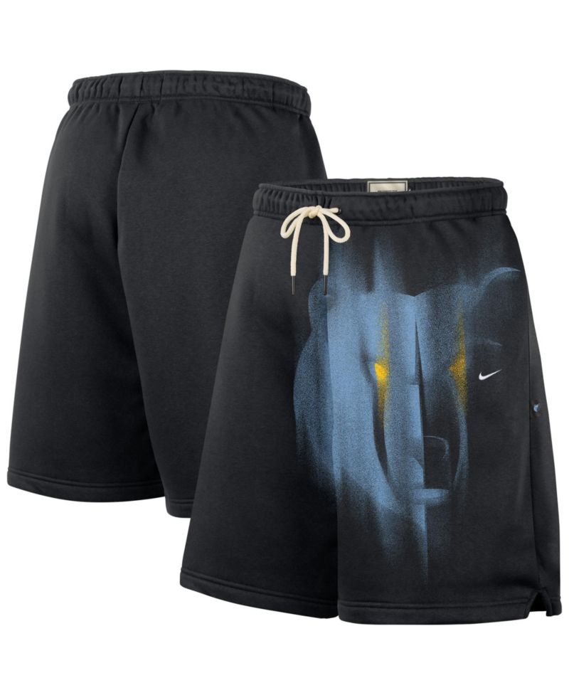 Men's Black Memphis Grizzlies 2026 Standard Issue Practice Icon Fleece Shorts