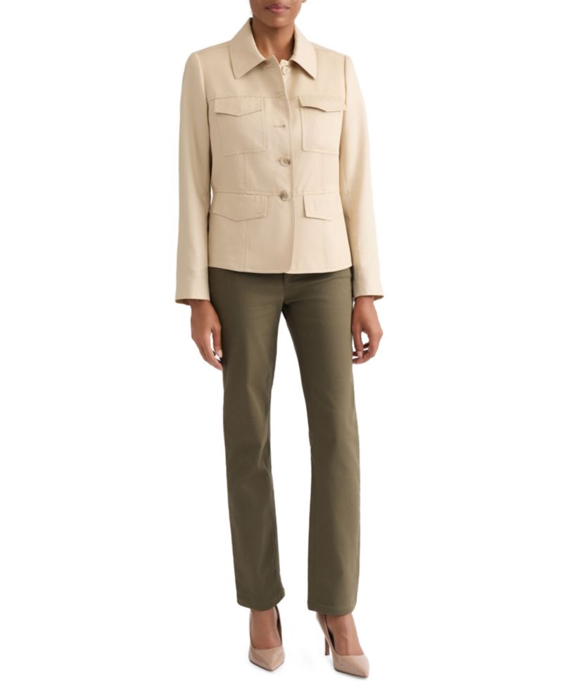 Women's Safari Button-Front Jacket