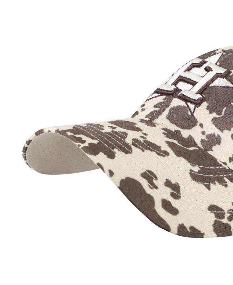 Women's Natural Houston Astros Bessie Clean Up Adjustable Hat
