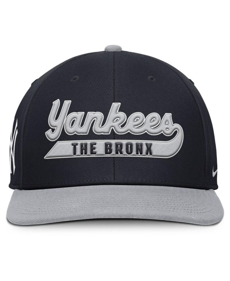 Men's Navy/Gray New York Yankees Pro Performance Snapback Hat
