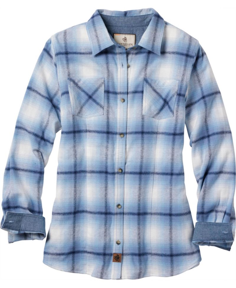 Plus Size Cottage Escape Plaid Flannel Shirt