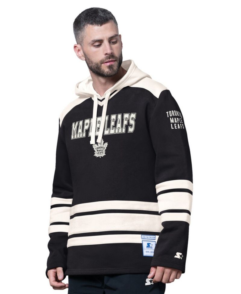 Men's Black Toronto Maple Leaf Slapshot Fashion Hoodie