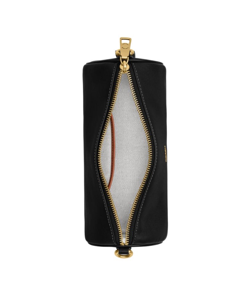 Barrel Small Leather Slim Shoulder Bag