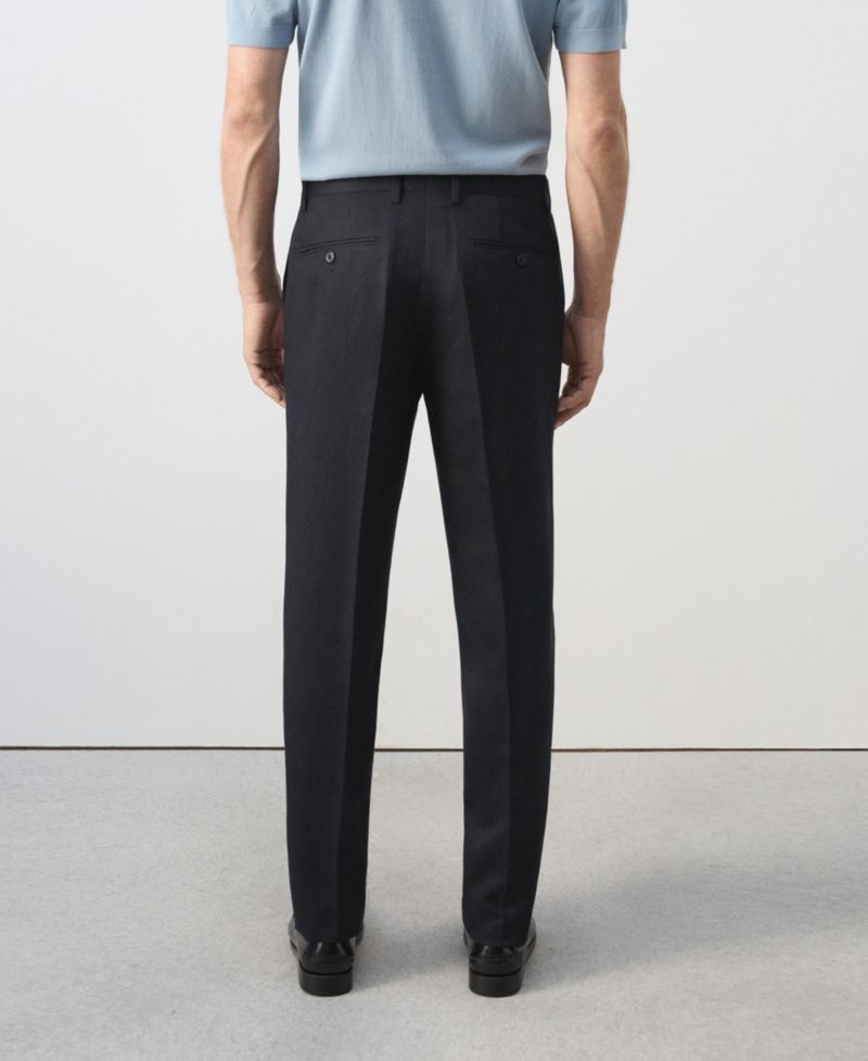 Men's Amalfi Slim-Fit Suit Pants